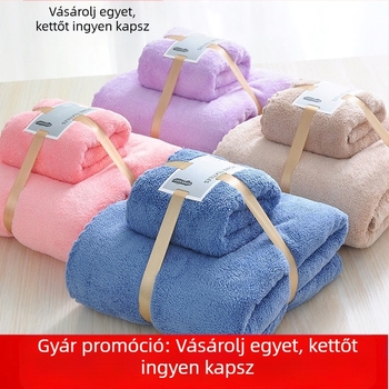 Pamut fürdőlepedő-készlet, 150D szál, sima szövés