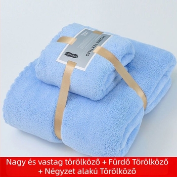 Pamut fürdőlepedő-készlet, 150D szál, sima szövés
