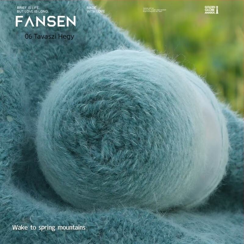 Mu Pai akrilfonal – gyűrűs sodrású, csoportos fonal kézi kötéshez