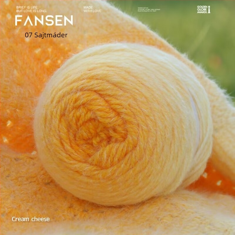 Mu Pai akrilfonal – gyűrűs sodrású, csoportos fonal kézi kötéshez