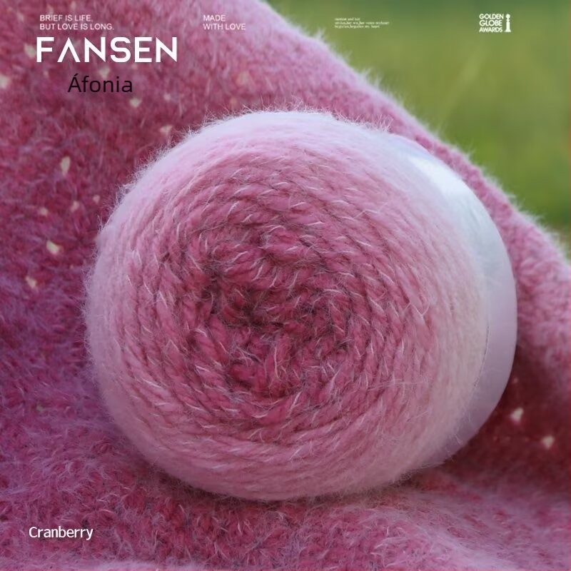 Mu Pai akrilfonal – gyűrűs sodrású, csoportos fonal kézi kötéshez