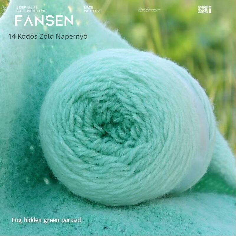 Mu Pai akrilfonal – gyűrűs sodrású, csoportos fonal kézi kötéshez