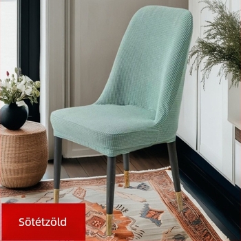 Íves székfedő étkezőszékhez, teljes körű védő, rugalmas, univerzális illeszkedés, négy évszakos használat