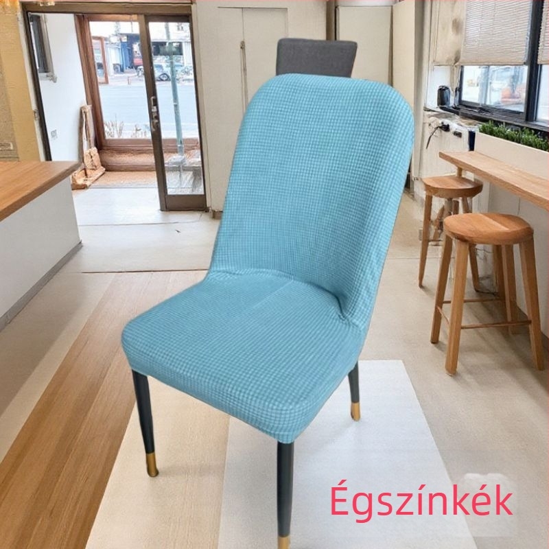 Íves székfedő étkezőszékhez, teljes körű védő, rugalmas, univerzális illeszkedés, négy évszakos használat