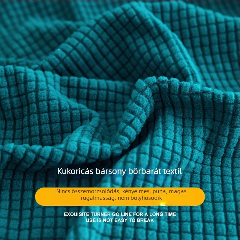 Kanapévédő – teljes készlet sarokkanapéra, minimalist stílus, Pad Style modell, kevert anyag