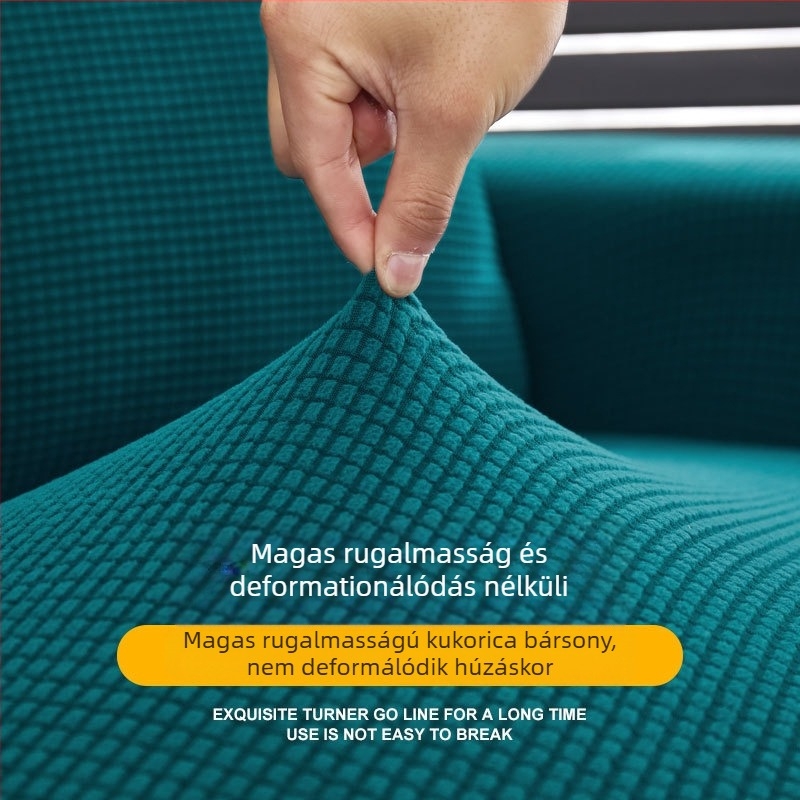 Kanapévédő – teljes készlet sarokkanapéra, minimalist stílus, Pad Style modell, kevert anyag