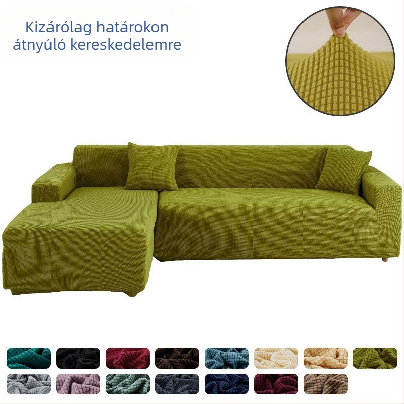 Kanapévédő – teljes készlet sarokkanapéra, minimalist stílus, Pad Style modell, kevert anyag