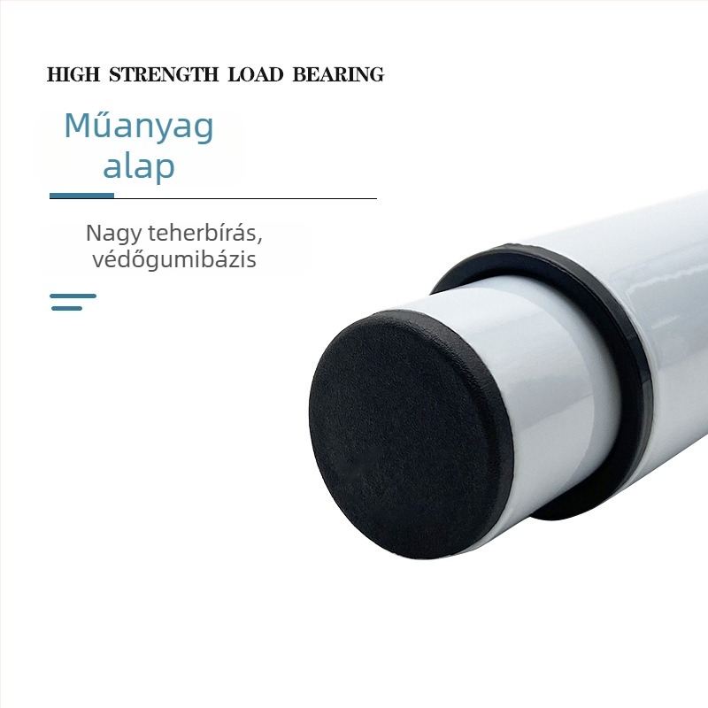 Teleszkópos szekrénylábak, állítható fémlábak a bútorokhoz, hidegen hengerelt acél, permetezett bevonat, modern minimalista stílus