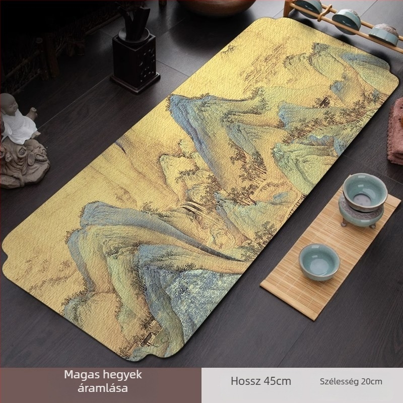 Suede teás törölköző, 500 g, nedvességfelszívó 5-10 s, testreszabható, Grapefruit lattice márka