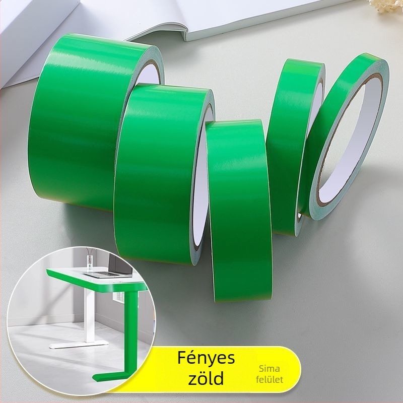 Vörös PVC figyelmeztető szalag üveghez – öntapadós dekoratív falidekor, élzáró szalag, minimalist stílus