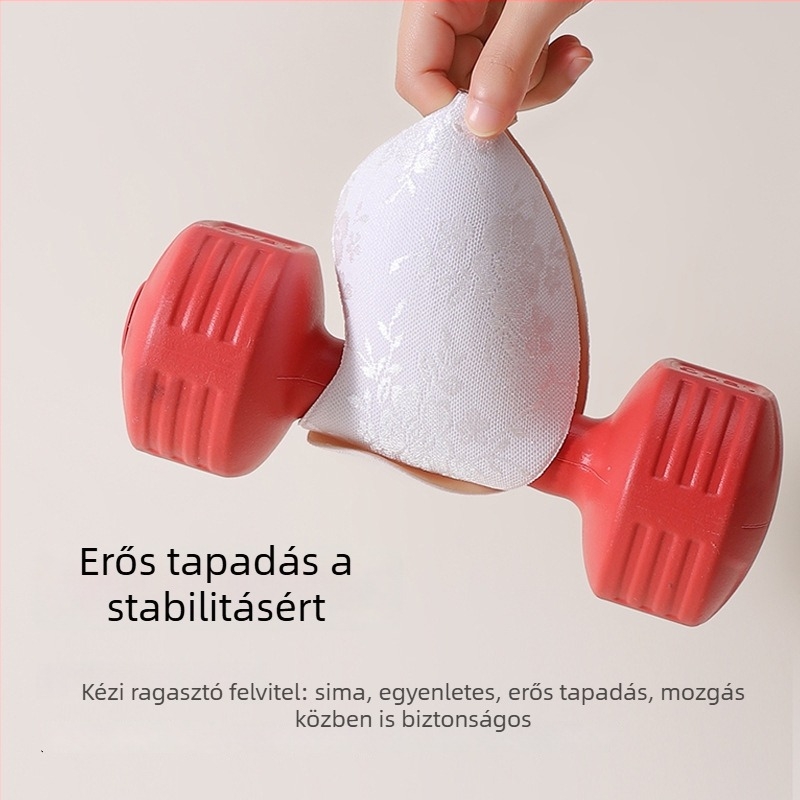 Mangó alakú szilikon melltapasz nőknek, vékony, push-up, láthatatlan, varrásmentes, nyári viselethez