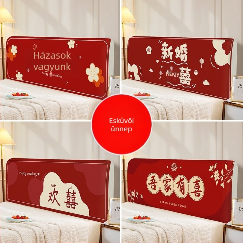 PVC anyagú fejtámla huzat, kínai stílus, porvédő/kanapé/klímaberendezés védő, testreszabás nélkül