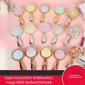 Mingxiang légpárnás hajfésű, műanyag, 45 g, mindennapos használatra