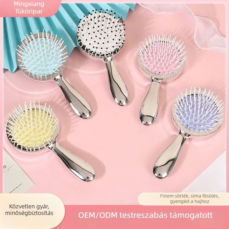 Mingxiang légpárnás hajfésű, műanyag, 45 g, mindennapos használatra