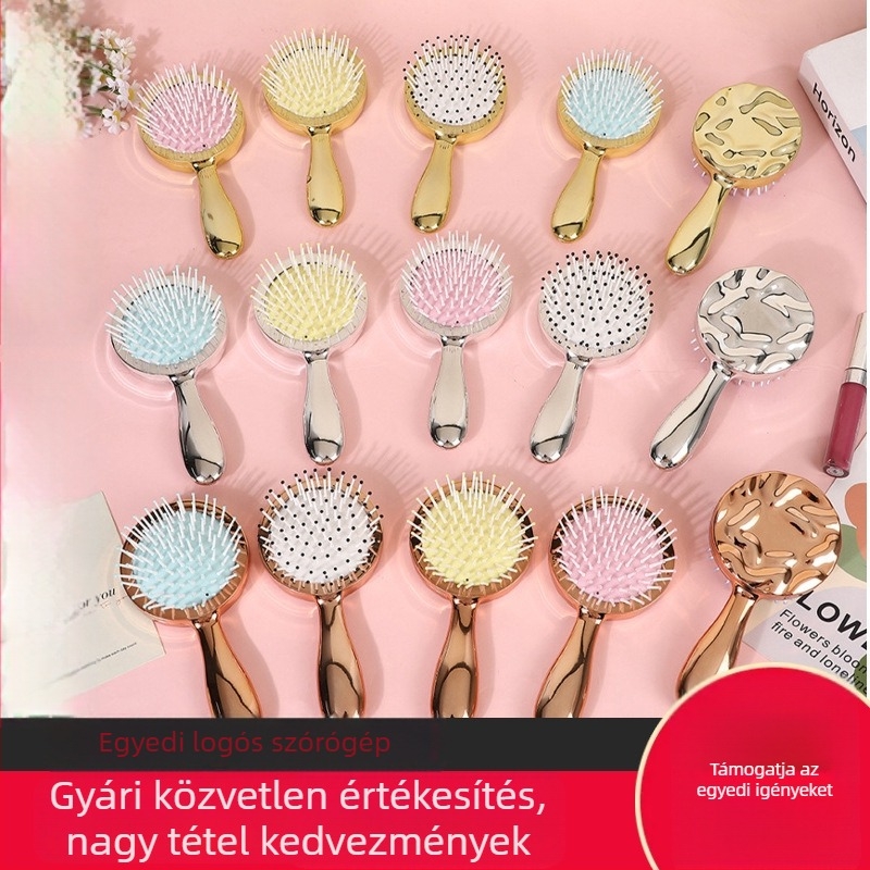 Mingxiang légpárnás hajfésű, műanyag, 45 g, mindennapos használatra