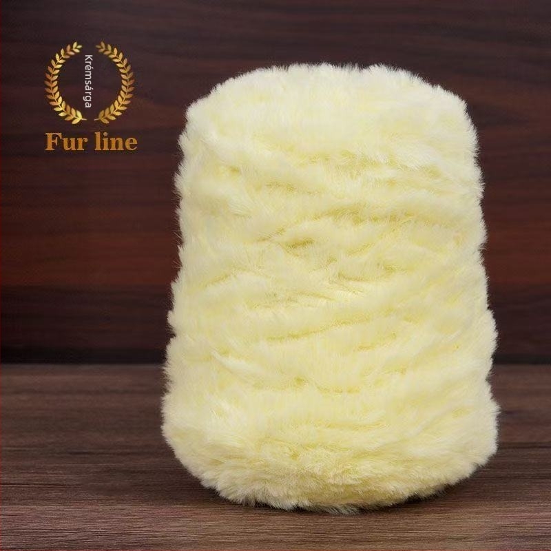 Poliészter rostból készült szál szövésre - fél-worsted feldolgozás, golyó alakú fonal, Hébei eredet, Fur line márka