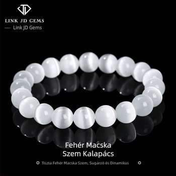 Macskaszem kő karkötő | Polírozott felület, Geometriai forma, Női, Sokoldalú