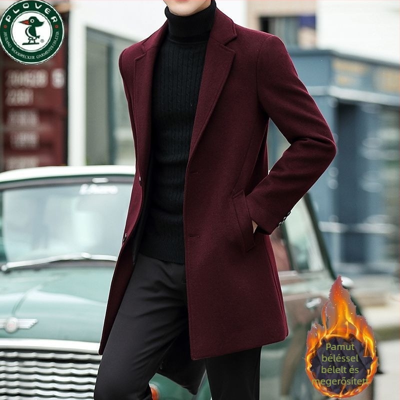 Corduroy kabát len alapanyagból, egyrészes záródás, öltöny gallér