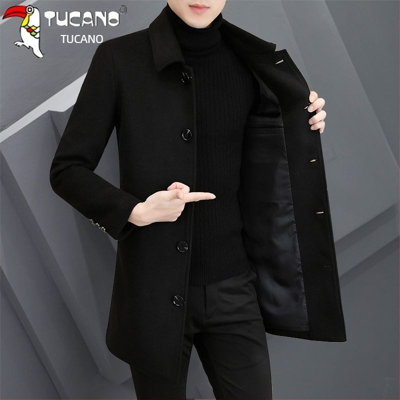 Corduroy kabát len alapanyagból, egyrészes záródás, öltöny gallér