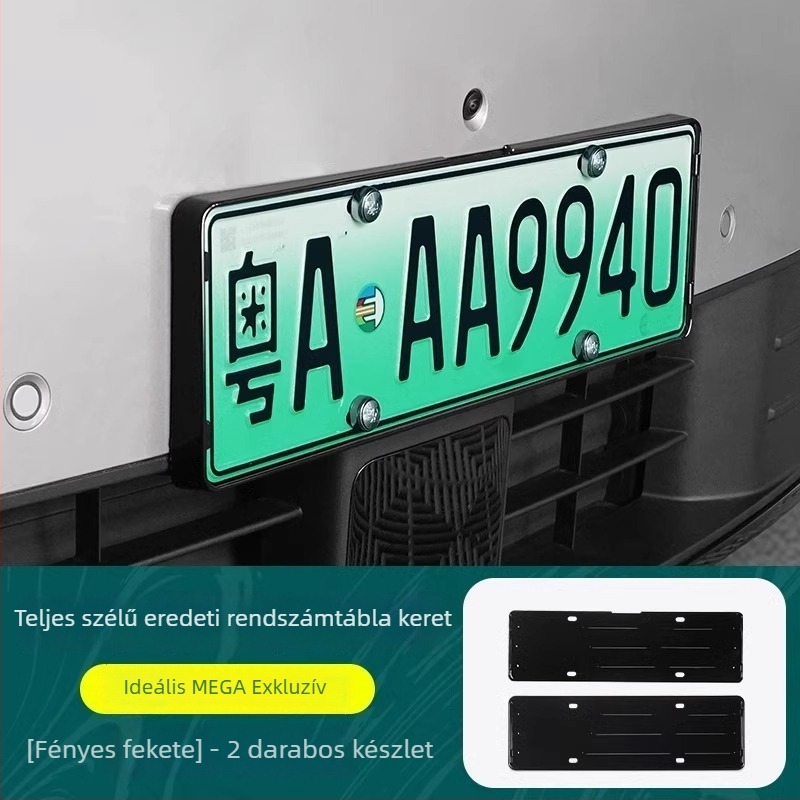 Ideal L6-L9 rendszámkeret, műanyag, adaptív illesztés