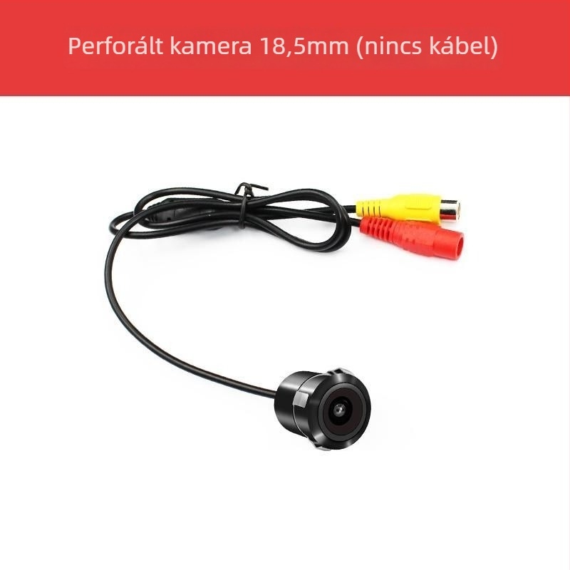 12V-os univerzális autóhátsó kamera, éjjellátó infravörös, vízálló, hátsó nézet-monitorozás