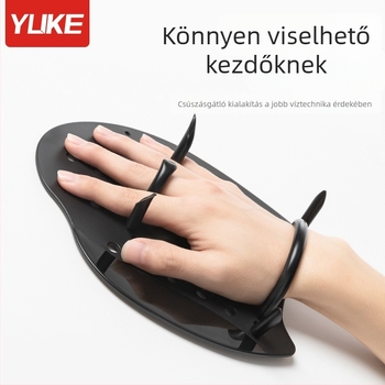 Feather kéz úszósegéd — PP szilikon, úszólapka/rukavica, edzés felnőtteknek és gyerekeknek