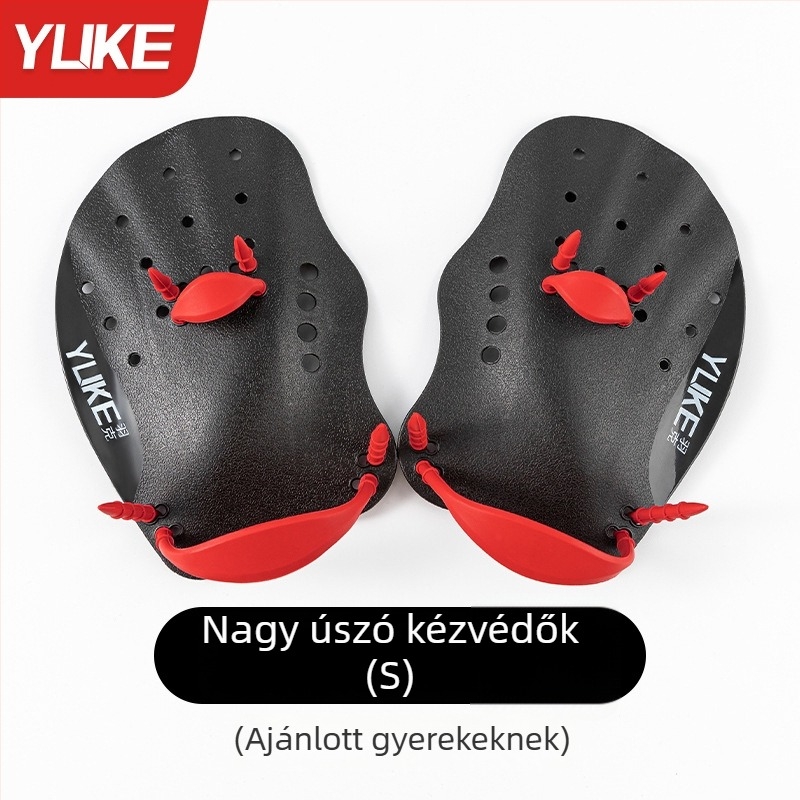 Feather kéz úszósegéd — PP szilikon, úszólapka/rukavica, edzés felnőtteknek és gyerekeknek