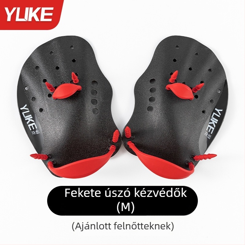 Feather kéz úszósegéd — PP szilikon, úszólapka/rukavica, edzés felnőtteknek és gyerekeknek