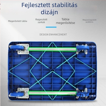 Többcélú kézi kocsi összecsukható sík platformmal; sárgaréz + elektropolírozott fehér acél; ezüst berakás; téli kiadás 2022