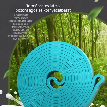 Latex anyagú ellenállás-szalag atlétikai edzésekhez, Miqi Tree, modell DAD-001