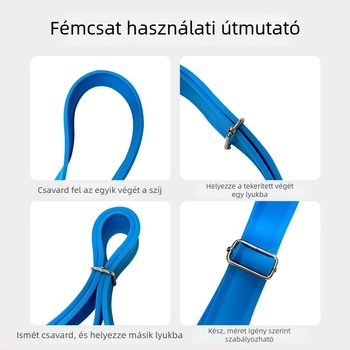 Latex anyagú ellenállás-szalag atlétikai edzésekhez, Miqi Tree, modell DAD-001