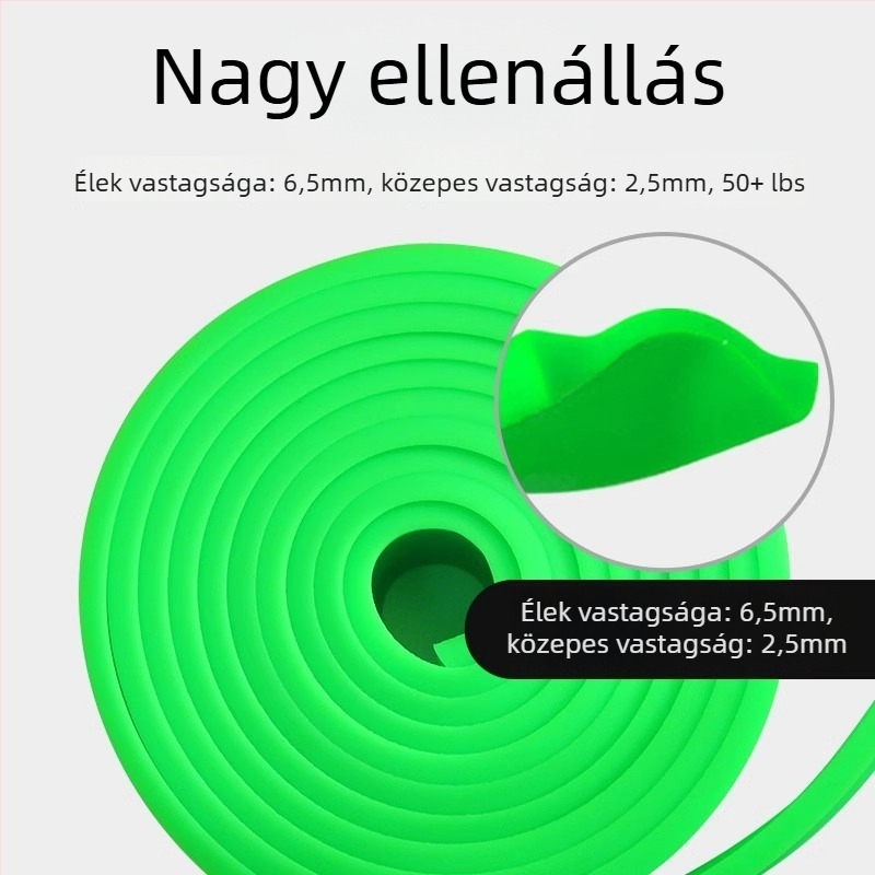 Latex anyagú ellenállás-szalag atlétikai edzésekhez, Miqi Tree, modell DAD-001