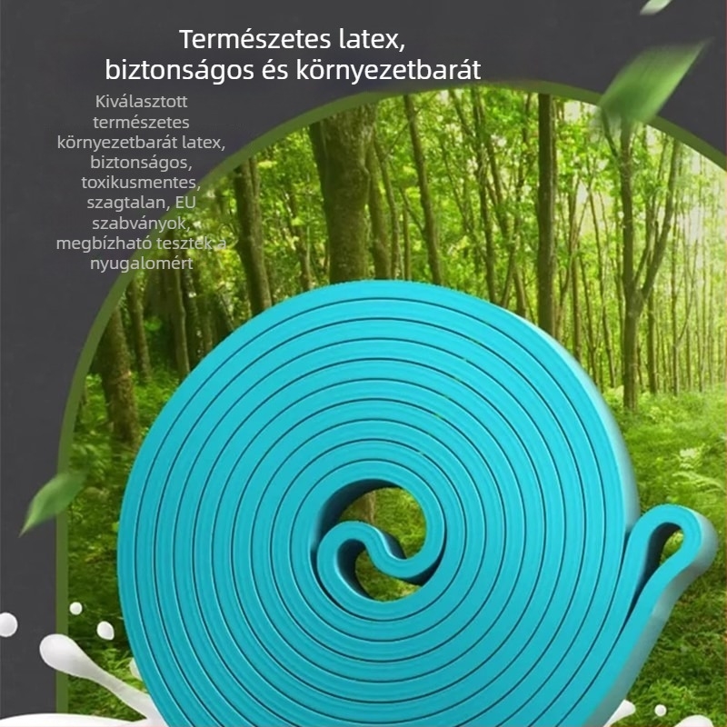 Latex anyagú ellenállás-szalag atlétikai edzésekhez, Miqi Tree, modell DAD-001