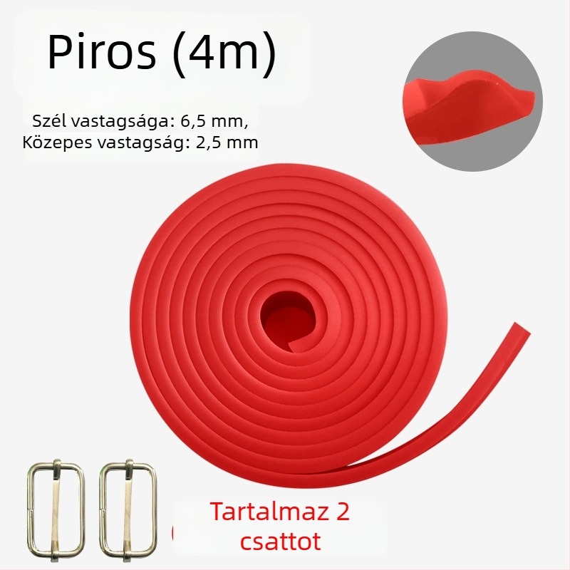 Latex anyagú ellenállás-szalag atlétikai edzésekhez, Miqi Tree, modell DAD-001