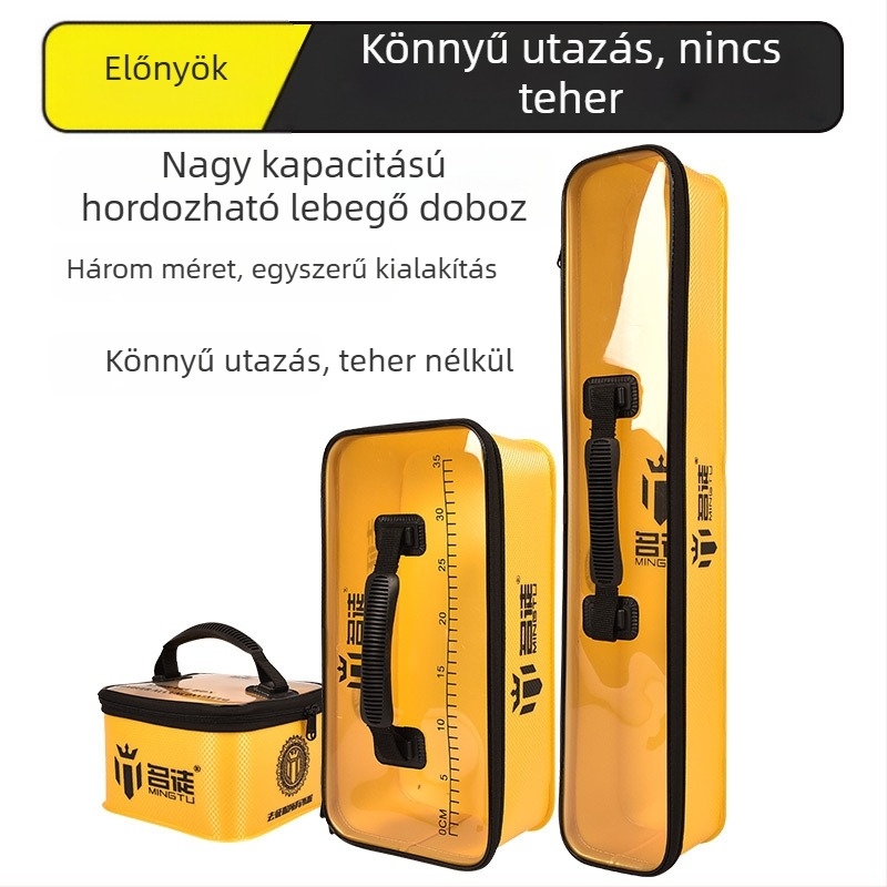EVA anyagú fővonal-készlet tároló doboz, hordozható, vízálló, függeszthető