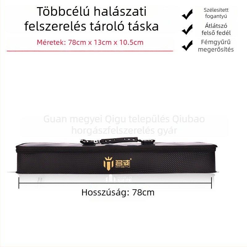 EVA anyagú fővonal-készlet tároló doboz, hordozható, vízálló, függeszthető