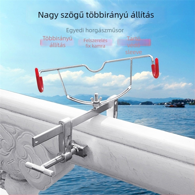 Fém, multifunkciós horgászbot-tartó raft és hajó számára (Fengheng Fish, Kína)