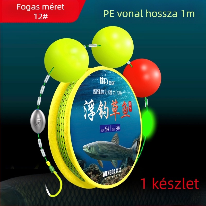 Úszós horgászathoz készült zsinórkészlet - PE zsinór, alsó vonal