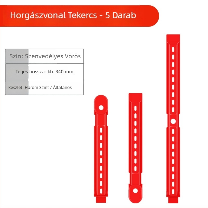 Horgászbothoz való zsinórtekerő klipsz — kézben tartható tekerő eszköz, univerzális kompatibilitás, Mengda