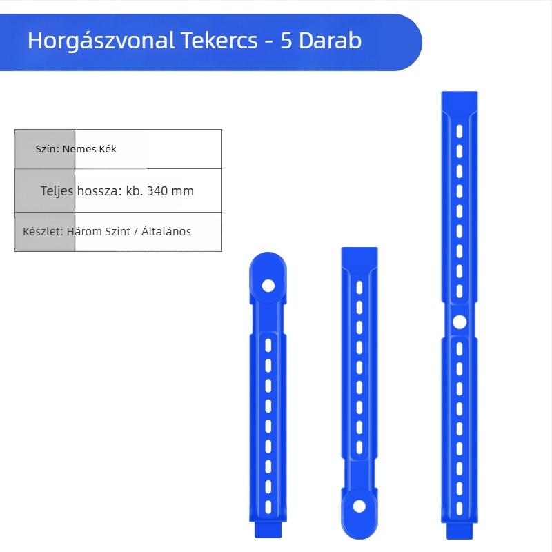 Horgászbothoz való zsinórtekerő klipsz — kézben tartható tekerő eszköz, univerzális kompatibilitás, Mengda