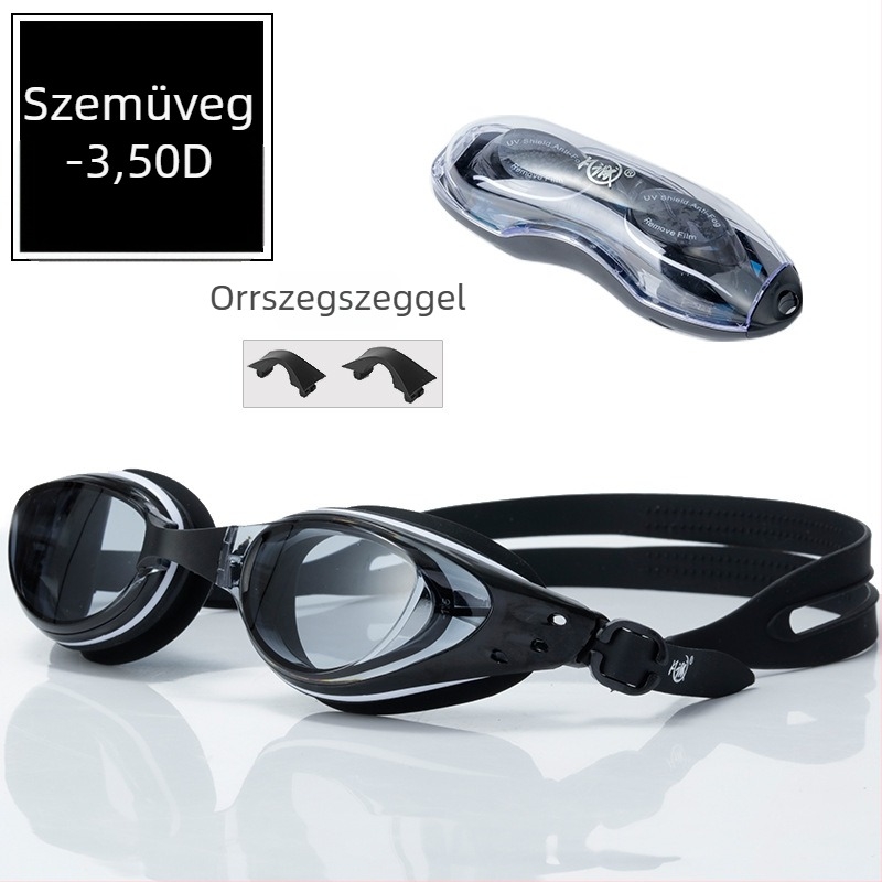 Gyerekeknek készült úszószemüveg antifog PC-lencsékkel, vízálló