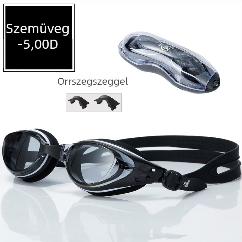 Gyerekeknek készült úszószemüveg antifog PC-lencsékkel, vízálló