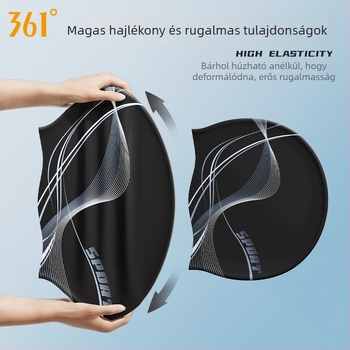 Szilikon úszósapka, 361, felnőtteknek, egyszínű