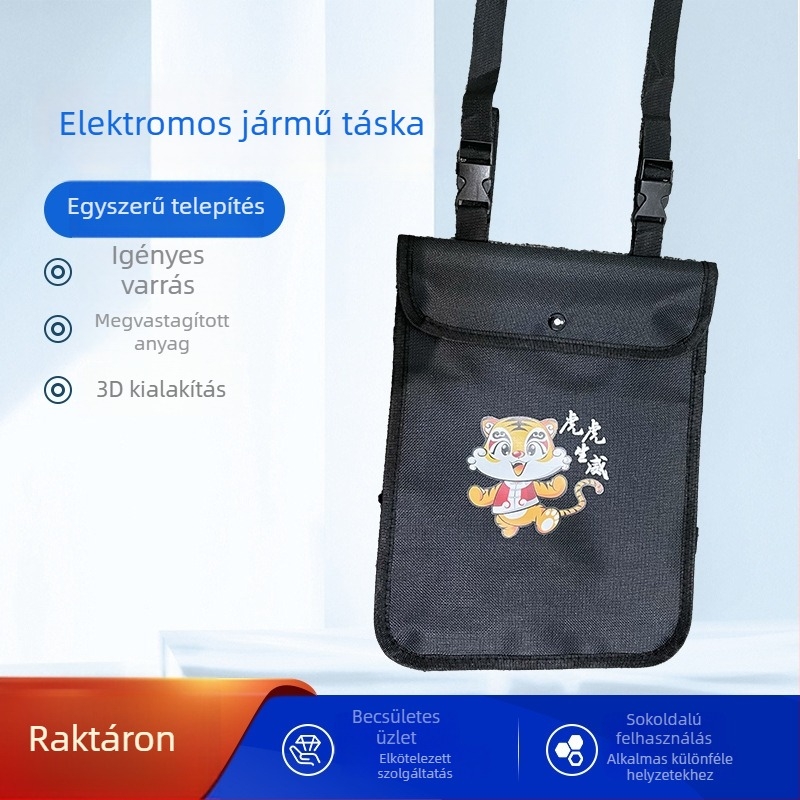 Elülső tároló táska elektromos kerékpárhoz
