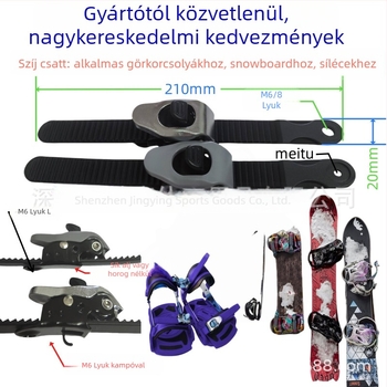 Csatos görkorcsolya kiegészítők, fogazott szíj, lapos cipőkhöz csat — Márka JINGYING, Szezon 2024-1