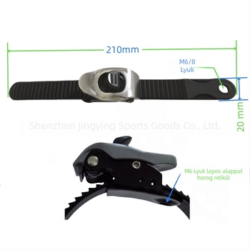 Csatos görkorcsolya kiegészítők, fogazott szíj, lapos cipőkhöz csat — Márka JINGYING, Szezon 2024-1