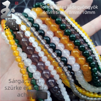 Szabad gyöngyök, kézzel szőtt, minimalista stílus, Jade rope márka, Guangzhou eredet