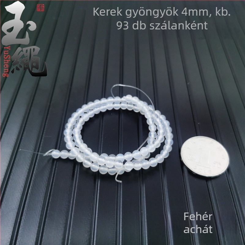 Szabad gyöngyök, kézzel szőtt, minimalista stílus, Jade rope márka, Guangzhou eredet