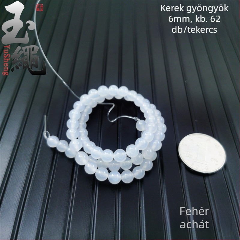 Szabad gyöngyök, kézzel szőtt, minimalista stílus, Jade rope márka, Guangzhou eredet