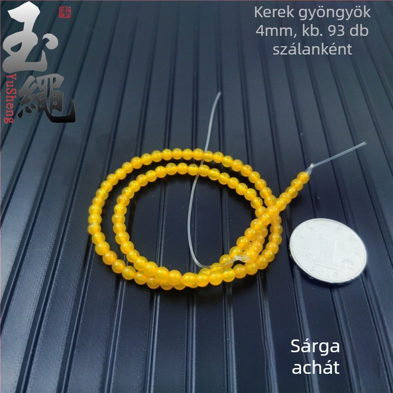 Szabad gyöngyök, kézzel szőtt, minimalista stílus, Jade rope márka, Guangzhou eredet